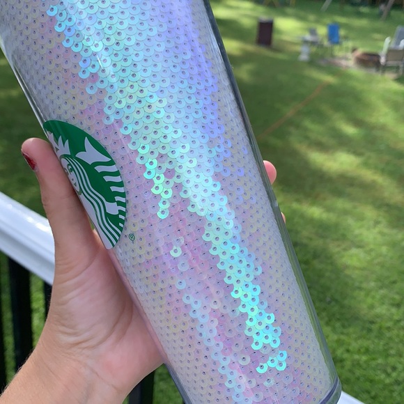 Starbucks pearl sequin tumbler - Picture 12 of 14